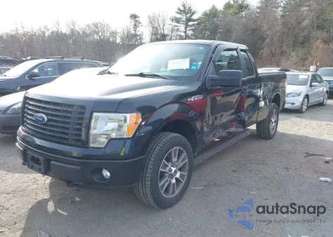 2014 Ford F-150 Stx from USA, damaged, VIN 1FTFX1EF0EFC38752